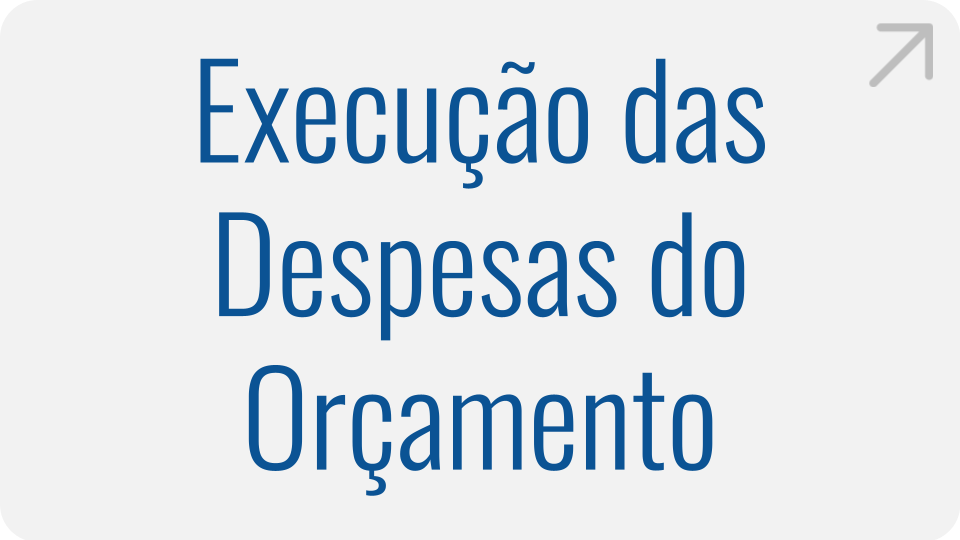 Execução das Despesas do Orçamento